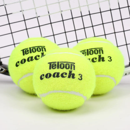 Pressure Training Tennis Balls-12 or 18 Count-Mesh Carry Bag，4 Colors Available，Pressureless Training Exercise Tennis Balls for Beginners.