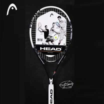 Original  Tennis Racket Black Professional Tennis Racquet Carbon Tenis Padel with Bag Overgrip Dampener Raquete De Tenis 414