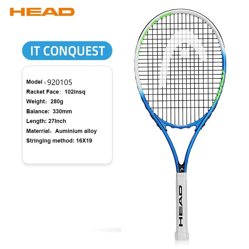 Original  Tennis Racket Black Professional Tennis Racquet Carbon Tenis Padel with Bag Overgrip Dampener Raquete De Tenis 414